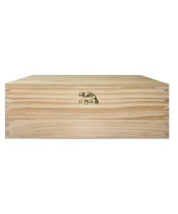 Coffret en bois vide, 1 pièce